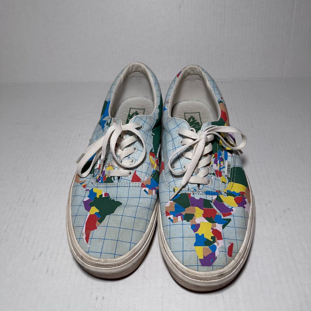 Vans Era Globe Pattern